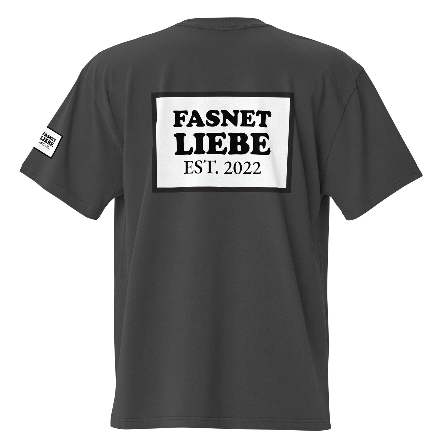 Oversized T-Shirt mit verwaschenem Look
