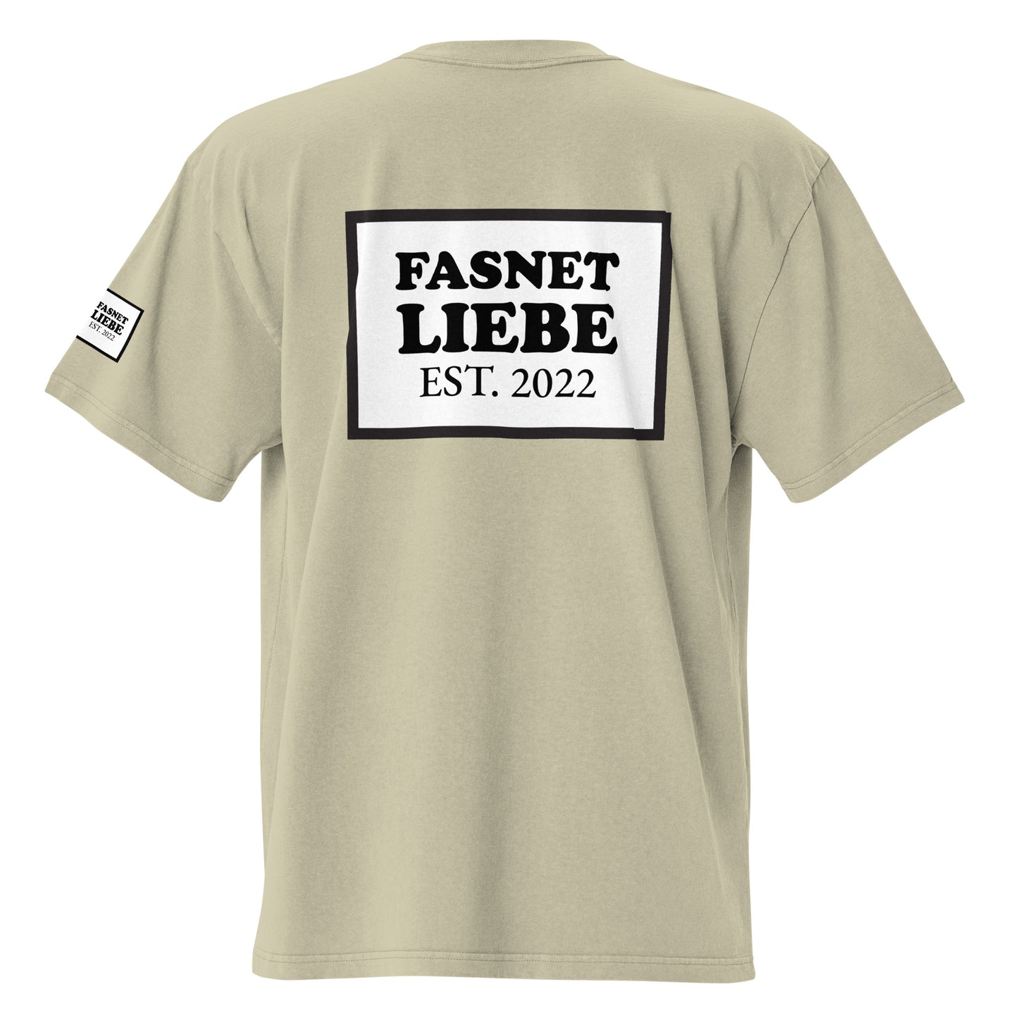 Oversized T-Shirt mit verwaschenem Look