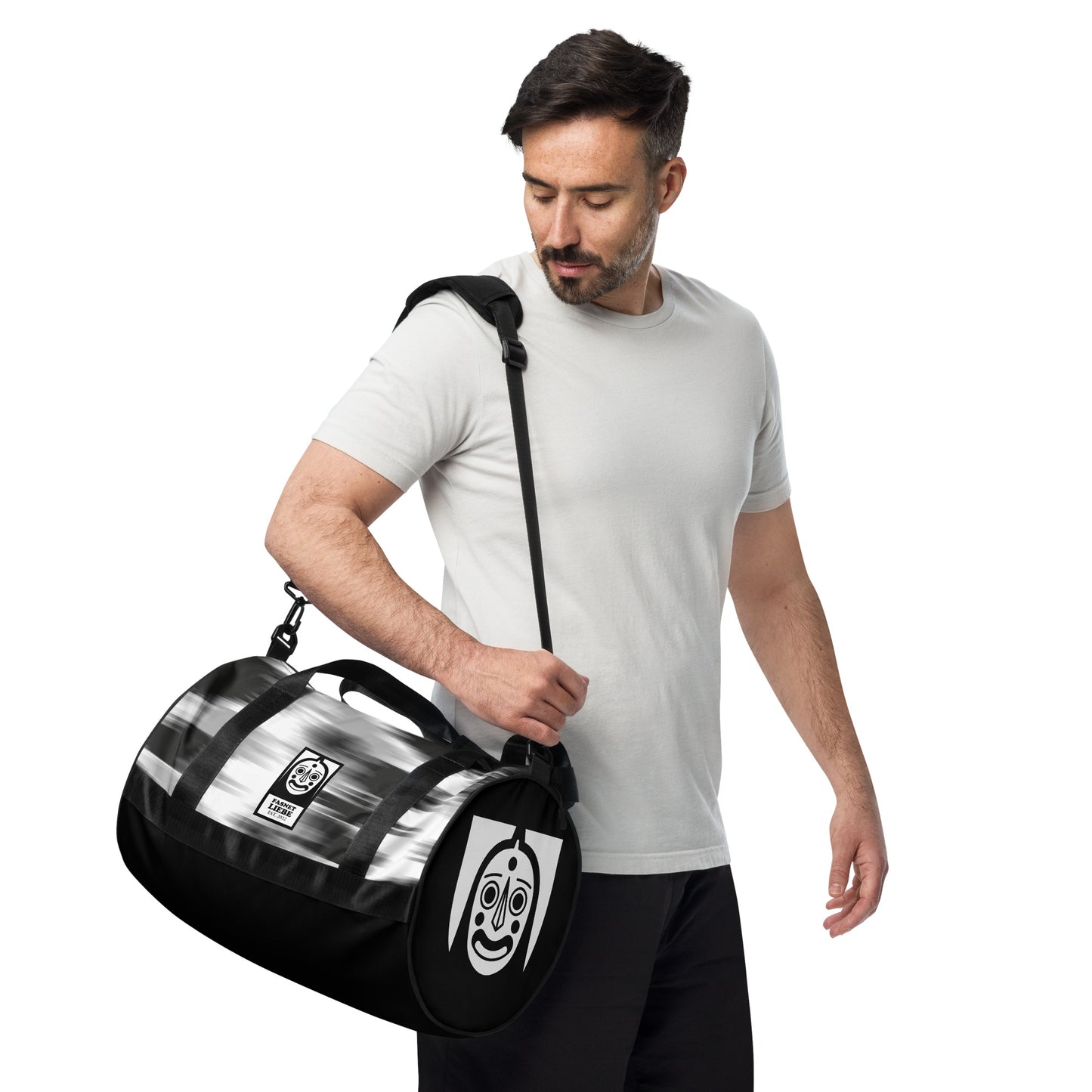 Allover-Print-Sporttasche | Fasnetliebe VOL.I