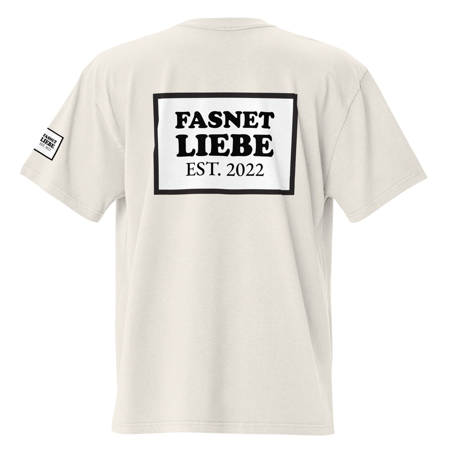 Oversized T-Shirt mit verwaschenem Look