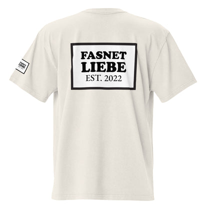 Oversized T-Shirt mit verwaschenem Look