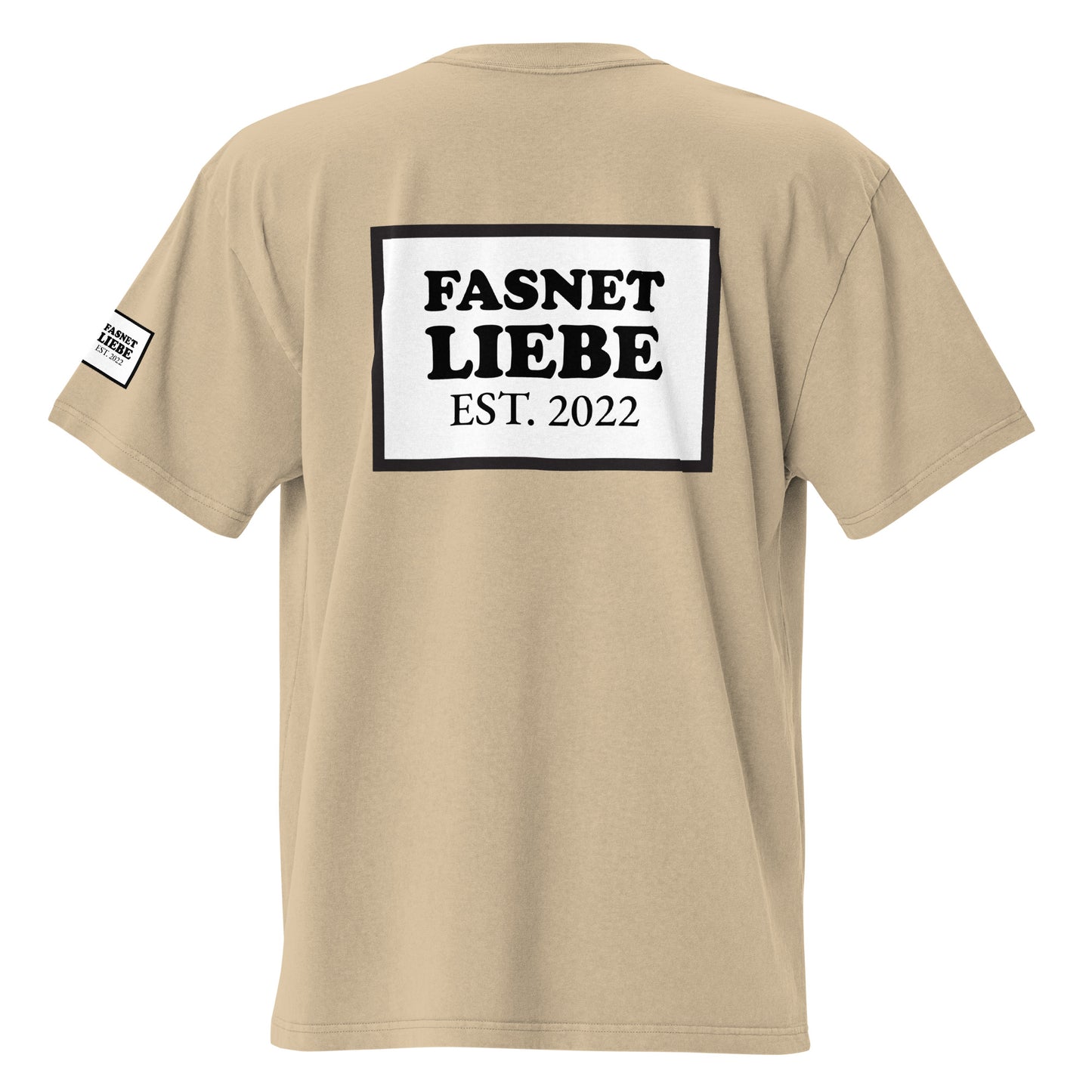 Oversized T-Shirt mit verwaschenem Look