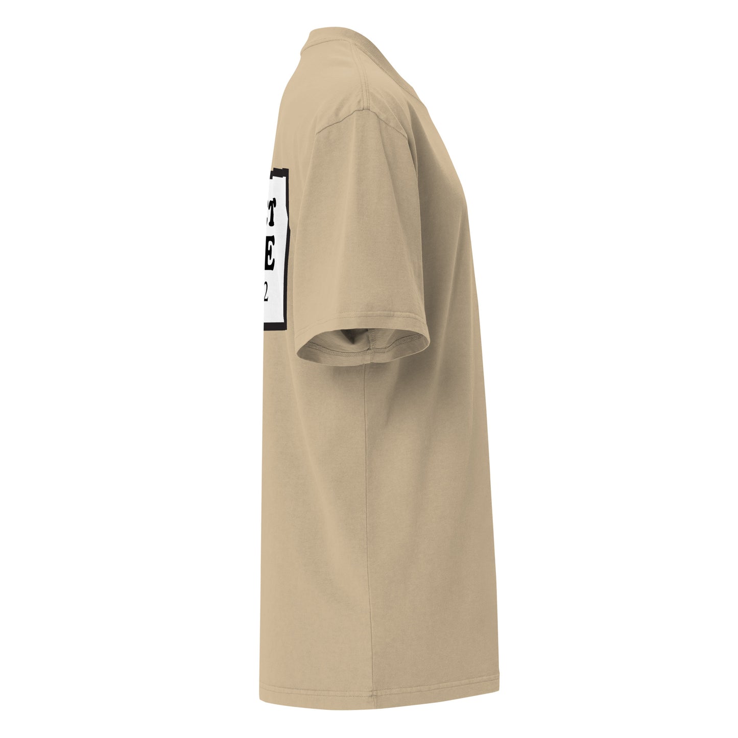 Oversized T-Shirt mit verwaschenem Look